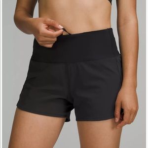 Lululemon Speed Up High Rise Lined Shorts 4”